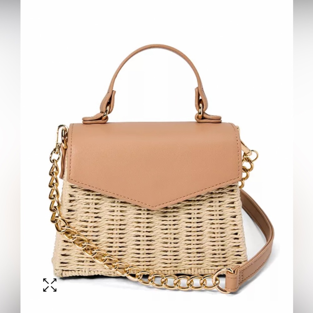 Like Dreams sold at Macys Women Heathers  Woven Straw crossbody